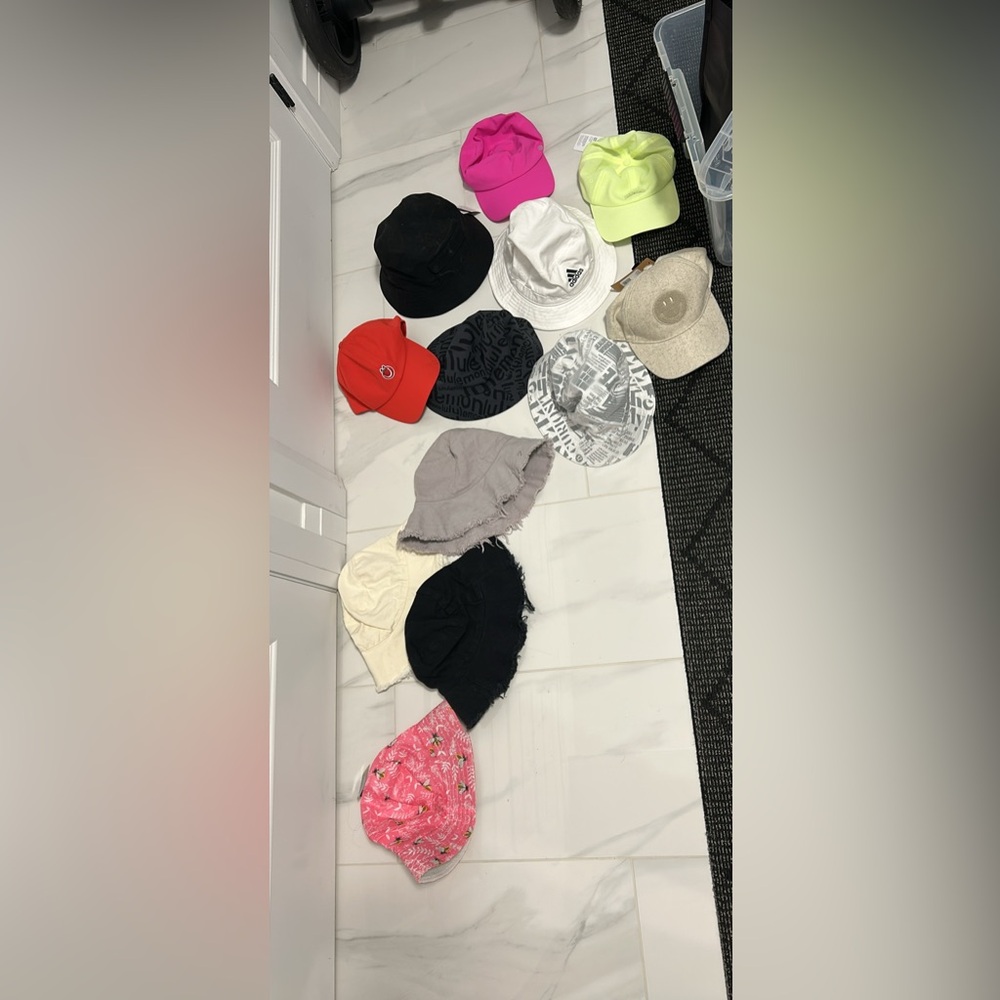 Assorted Bucket and Baseball Hats Collection
